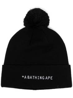 A BATHING APE® шапка бини с вышитым логотипом Bape