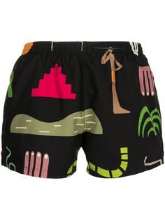 Timo Trunks плавки-шорты с принтом