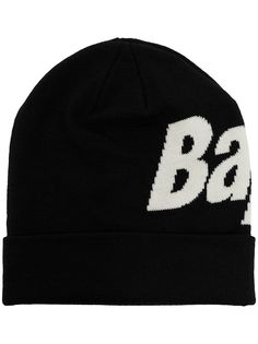 A BATHING APE® шапка бини с логотипом Bape