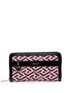 Versace кошелек с принтом Greca