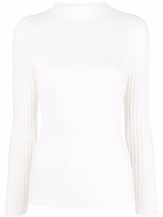 ASPESI джемпер с длинными рукавами в рубчик