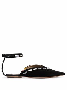 Emilio Pucci мюли со стразами