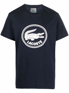 Lacoste футболка из органического хлопка с логотипом