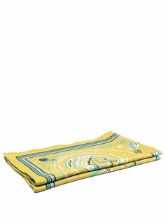 Emilio Pucci шерстяное одеяло с принтом Astrolabio