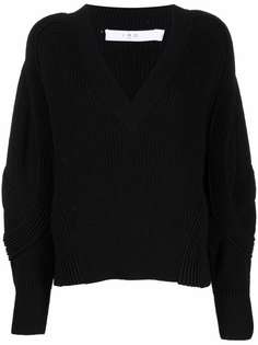 IRO шерстяной джемпер Karimba в рубчик