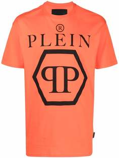 Philipp Plein футболка с логотипом Hexagon