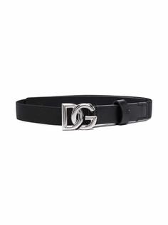 Dolce & Gabbana Kids ремень с пряжкой-логотипом