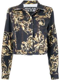 Versace Jeans Couture джинсовая куртка с узором Baroque