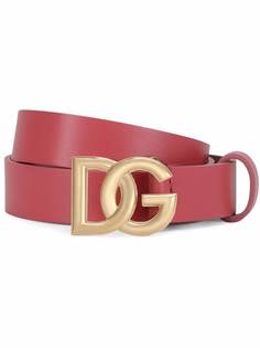 Dolce & Gabbana Kids ремень с пряжкой-логотипом