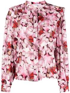 IRO многослойная рубашка с графичным принтом