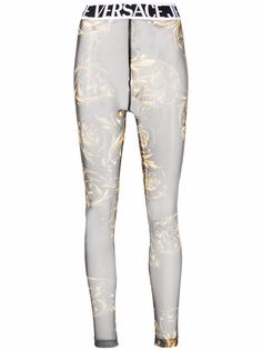 Versace Jeans Couture легинсы с принтом Baroque