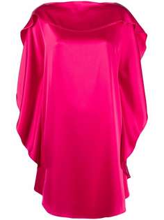 Gianluca Capannolo короткое платье с драпировкой