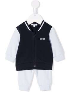 BOSS Kidswear спортивный костюм в стиле колор-блок