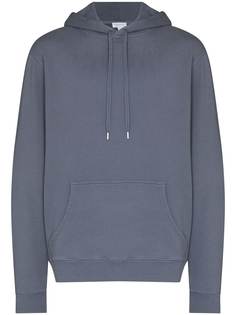 Sunspel худи с длинными рукавами