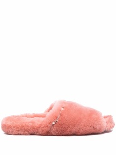 Jimmy Choo шлепанцы Acinda с кристаллами