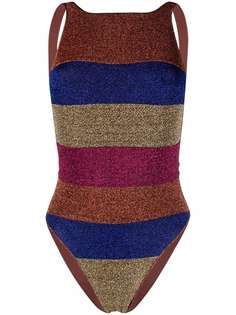 Oséree купальник в полоску