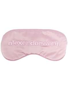 Alexander Wang шелковая маска с вышитым логотипом