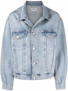 AGOLDE джинсовая куртка с эффектом потертости
