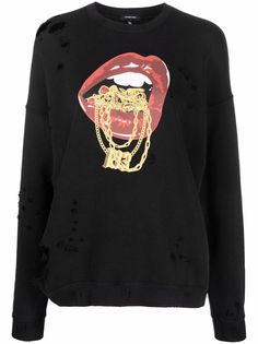 R13 толстовка оверсайз Bling