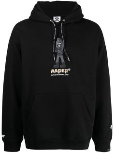 AAPE BY *A BATHING APE® худи с графичным принтом
