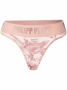 Philipp Plein трусы-стринги с логотипом