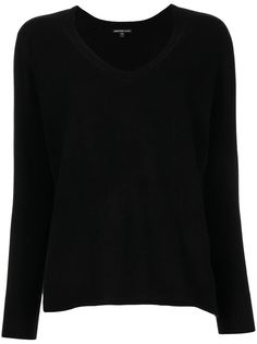 James Perse свитер свободного кроя с V-образным вырезом