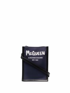 Alexander McQueen сумка-сэтчел с логотипом