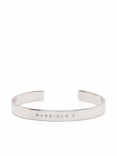 MM6 Maison Margiela браслет-бэнгл с гравировкой