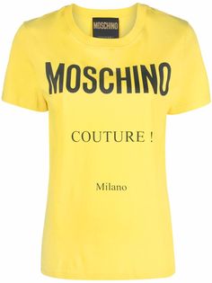 Moschino футболка с логотипом