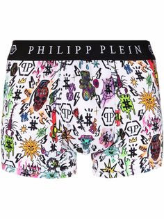 Philipp Plein боксеры с принтом