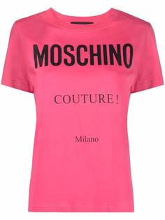 Moschino футболка с логотипом