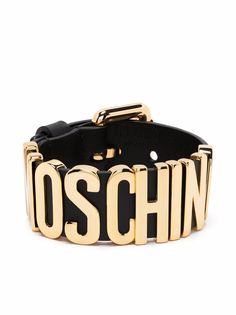 Moschino браслет с логотипом