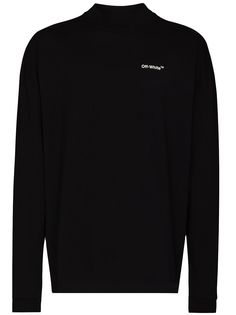 Off-White футболка Caravaggio Arrow с длинными рукавами