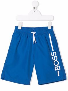 BOSS Kidswear плавки-шорты с логотипом