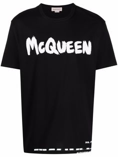 Alexander McQueen футболка с логотипом