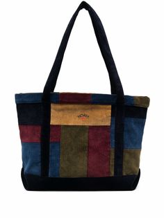 Baracuta сумка-тоут Noah в технике пэчворк