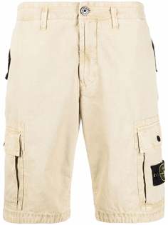 Stone Island шорты-бермуды с накладными карманами