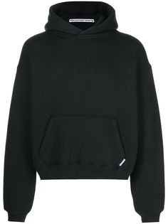 Alexander Wang худи с нашивкой-логотипом