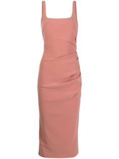 BEC + BRIDGE платье миди Livania с драпировкой