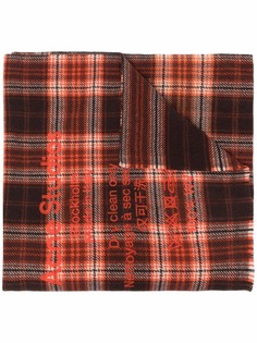 Acne Studios шерстяной шарф в клетку