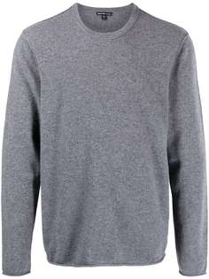 James Perse кашемировый джемпер с круглым вырезом
