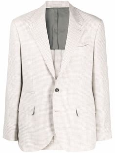Brunello Cucinelli пиджак в клетку