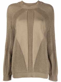 Alberta Ferretti джемпер в рубчик