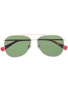 Orlebar Brown солнцезащитные очки-авиаторы