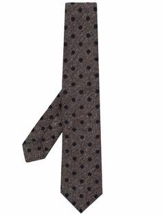 Kiton галстук в горох