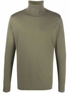 ASPESI джемпер тонкой вязки с высоким воротником