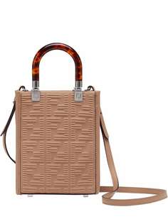 Fendi мини-сумка с монограммой