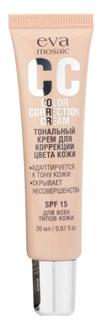 CC-Крем Eva Mosaic СС Color Correction Cream SPF 15/01 - фарфор