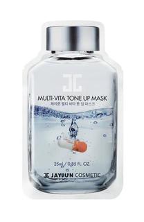 Тканевая маска JayJun Multi-Vita Tone Up Mask для лица, с мультивитаминным комплексом и пантенолом