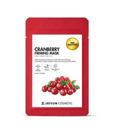 Тонизирующая тканевая маска JayJun Cranberry Firming Mask для лица, с клюквой
